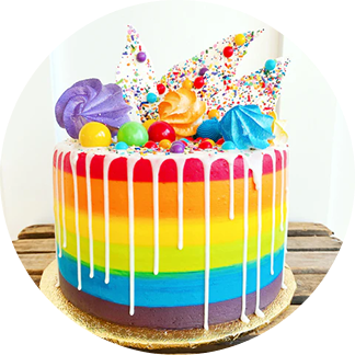 Rainbow Cake