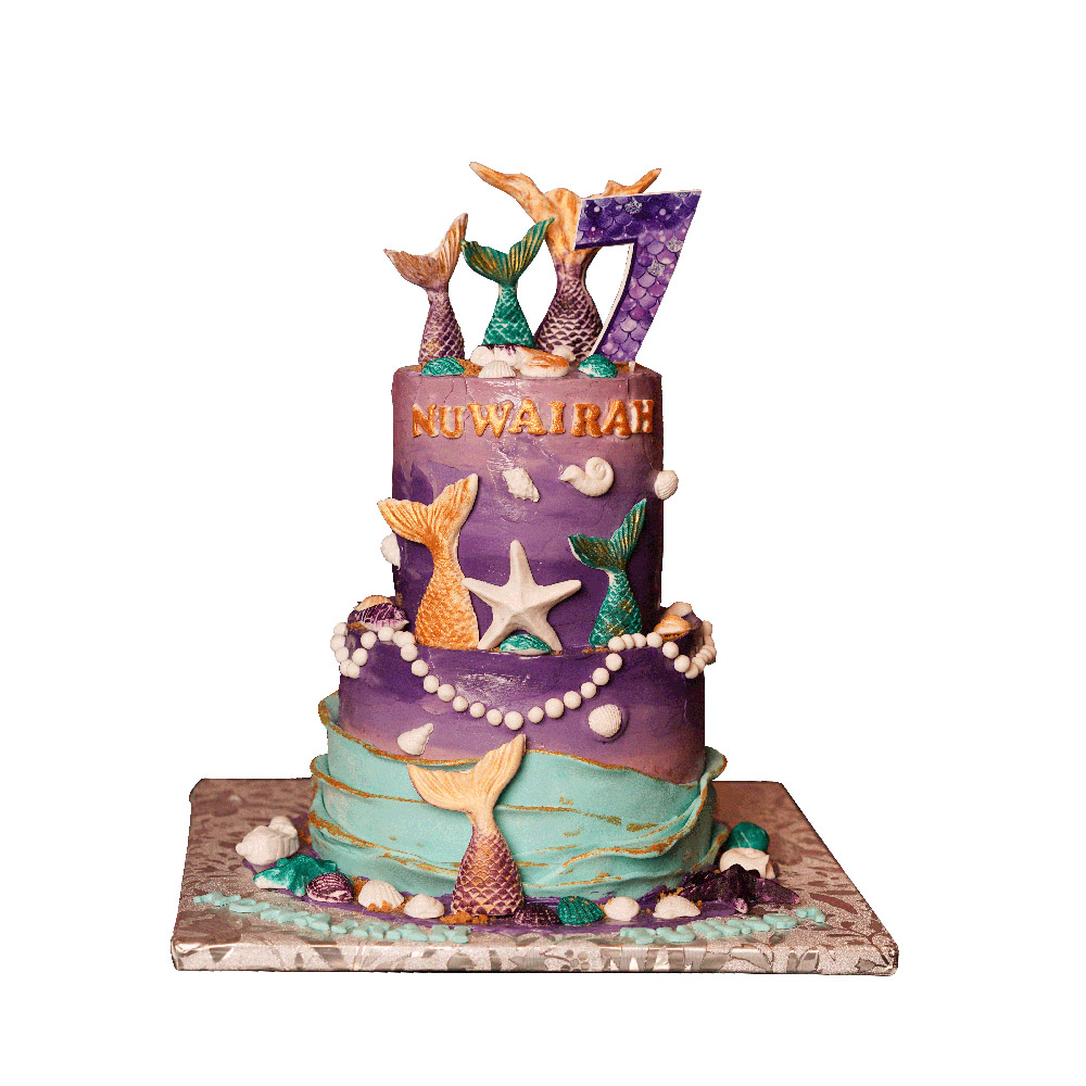 Under Sea Theme Cake