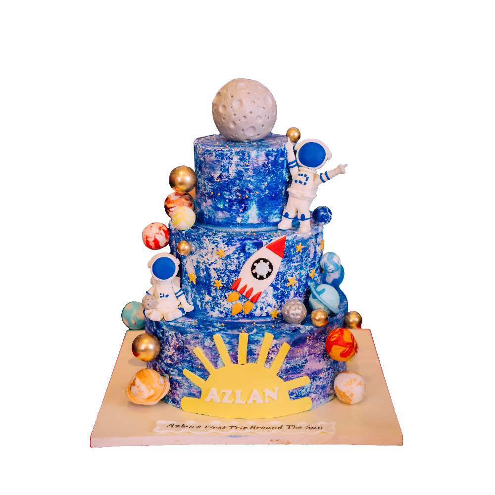 Space Theme Cake