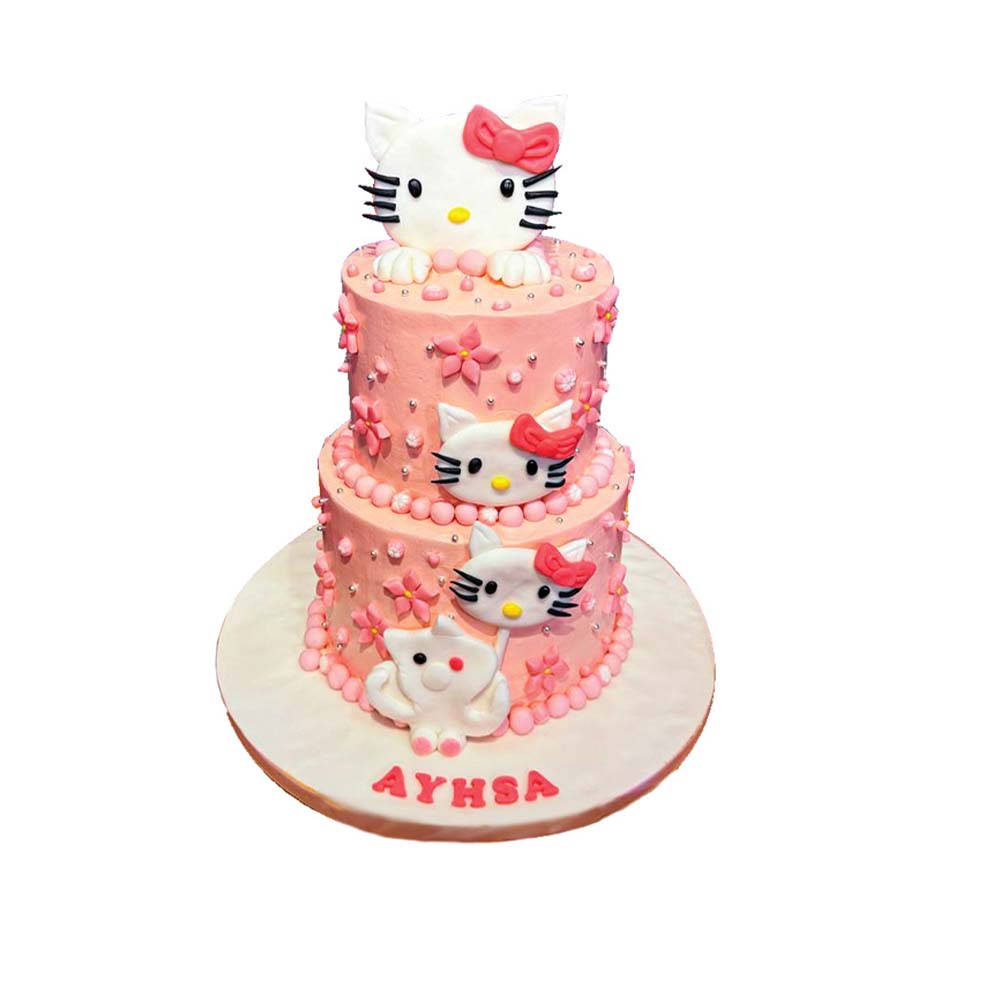 Hello Kitty Theme Cake