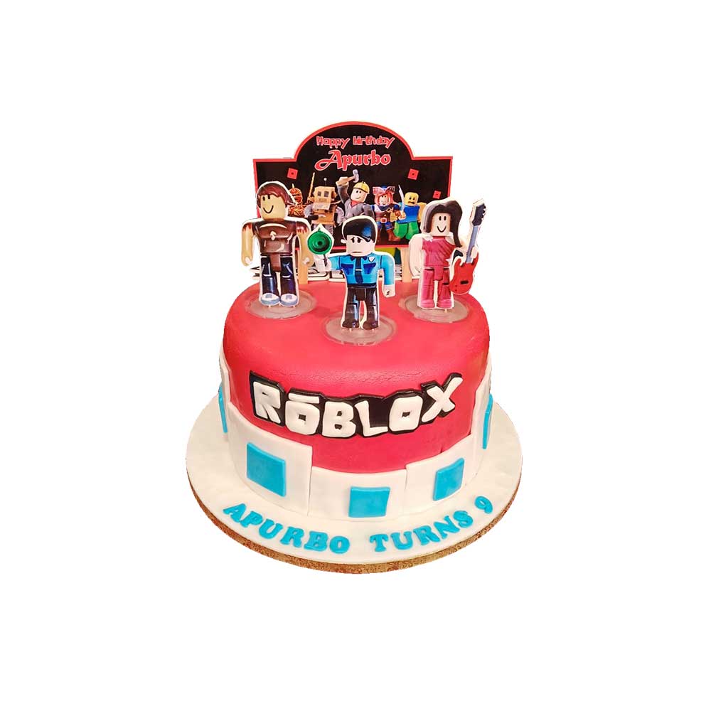 Roblox Theme Cake