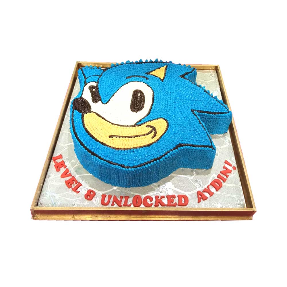 Sonic Theme Cake